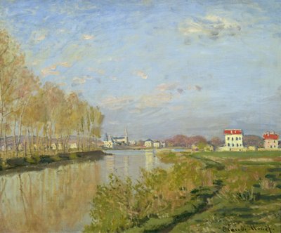 Die Seine bei Argenteuil, 1873 von Claude Monet